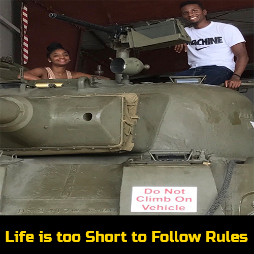 Life is too short to follow rules