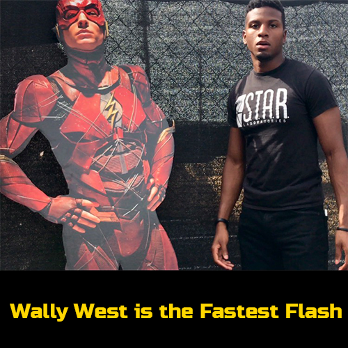 Wally West is the fastest Flash